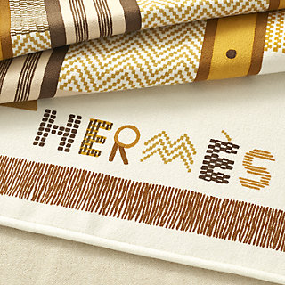 Selles en Duo blanket - Brown | Hermès USA